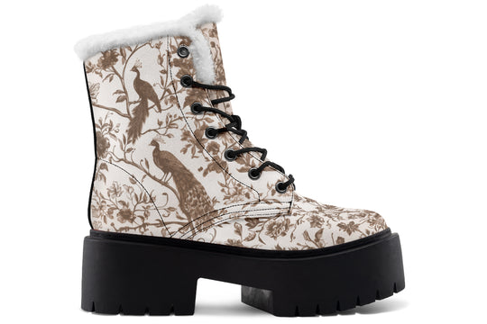 Palatial Platform Winter Boots