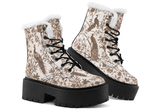 Palatial Platform Winter Boots