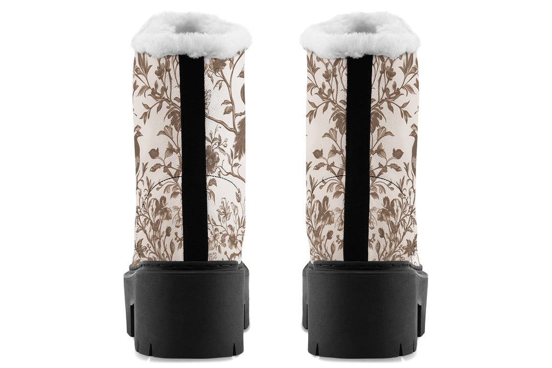 Palatial Platform Winter Boots