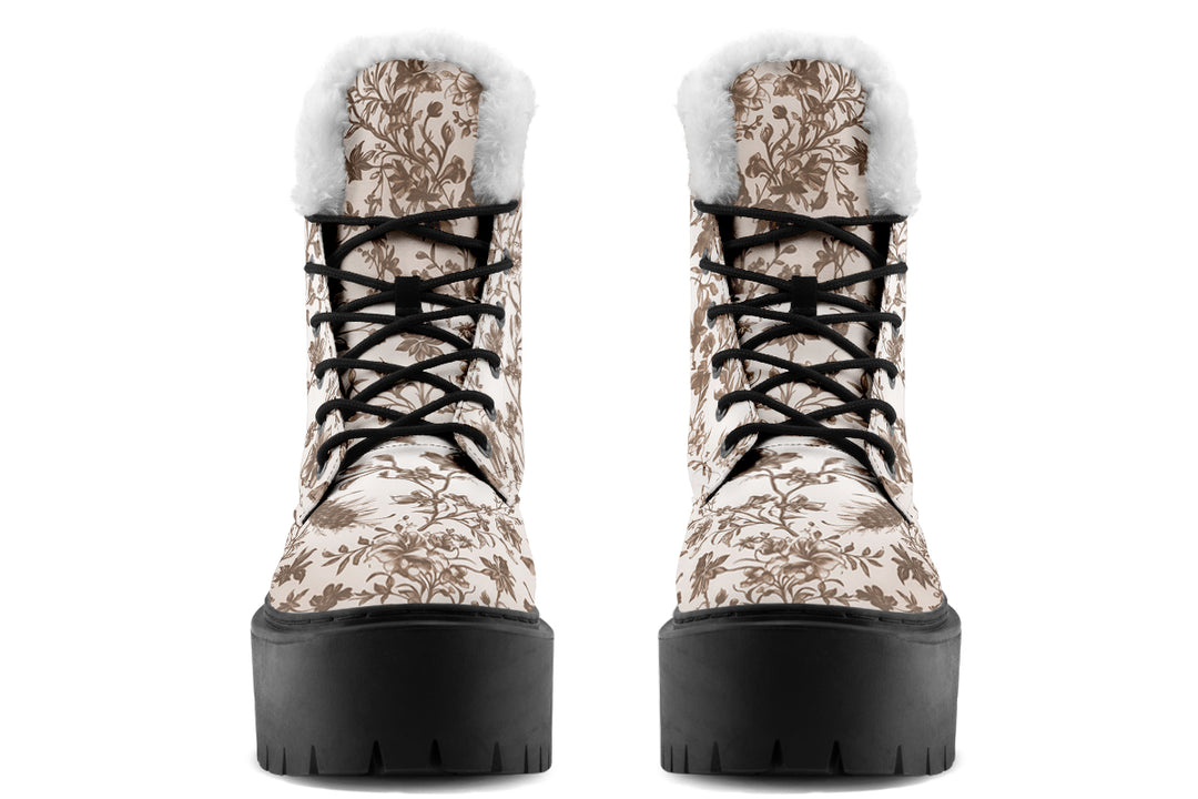 Palatial Platform Winter Boots