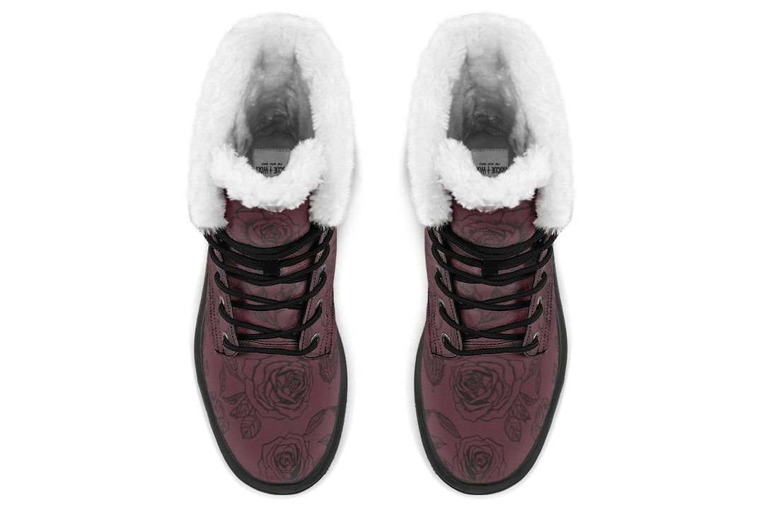 Rosa Aeterna Platform Winter Boots