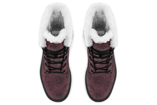 Rosa Aeterna Platform Winter Boots