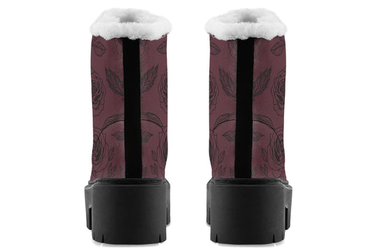 Rosa Aeterna Platform Winter Boots