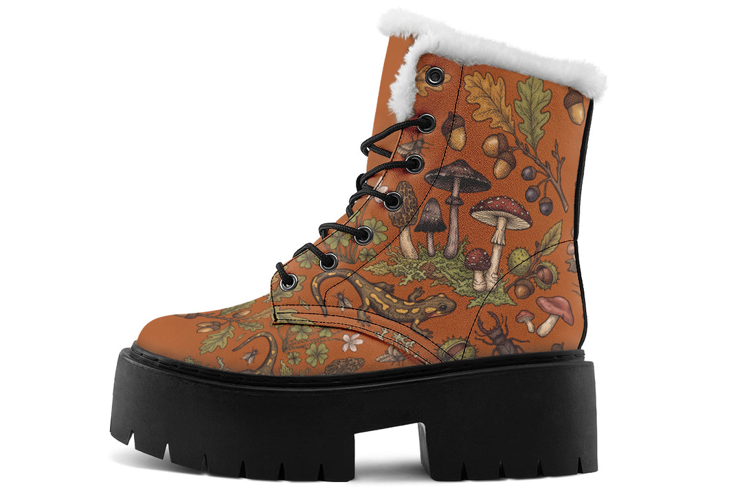 Salamander Gaze Platform Winter Boots