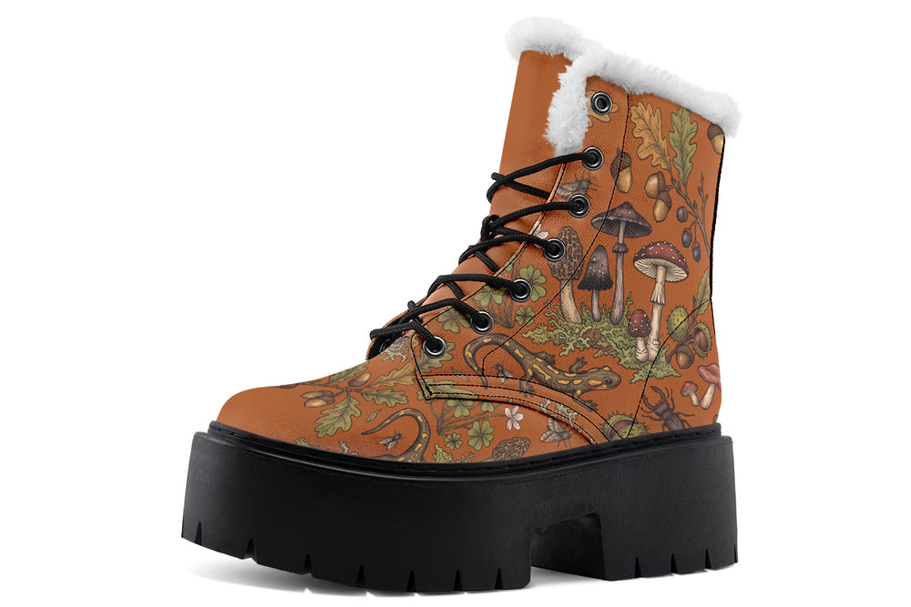 Salamander Gaze Platform Winter Boots