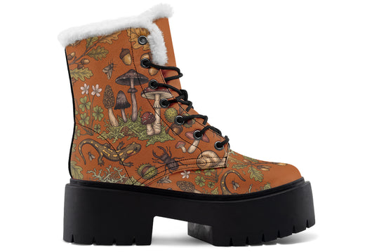 Salamander Gaze Platform Winter Boots