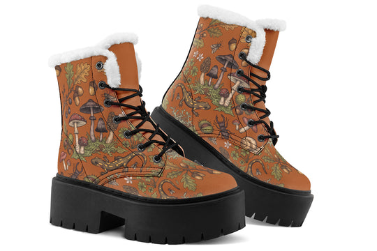 Salamander Gaze Platform Winter Boots