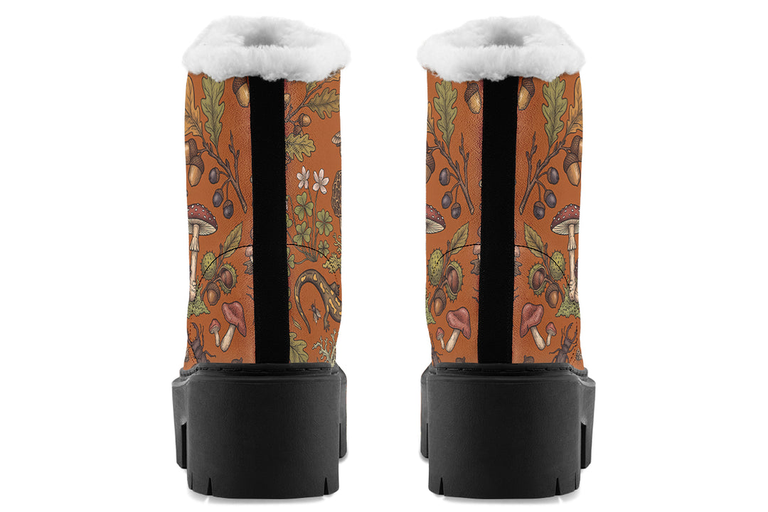 Salamander Gaze Platform Winter Boots