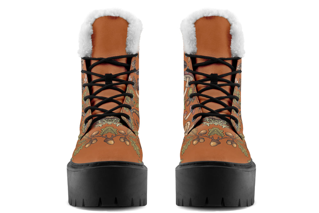 Salamander Gaze Platform Winter Boots