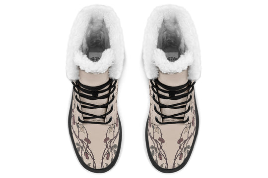 Sky Rose Platform Winter Boots