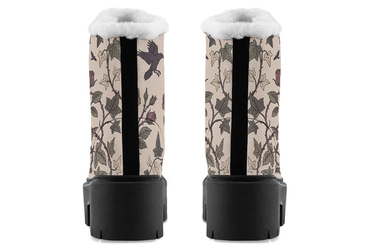 Sky Rose Platform Winter Boots