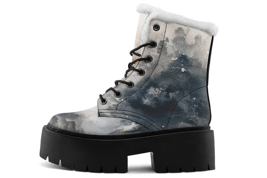 Smoke Platform Winter Boots
