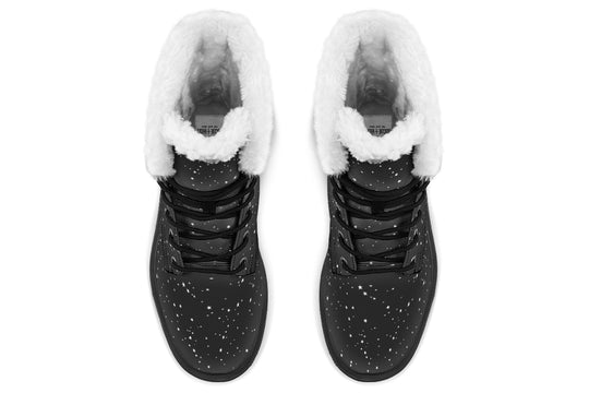 Starry Night Platform Winter Boots