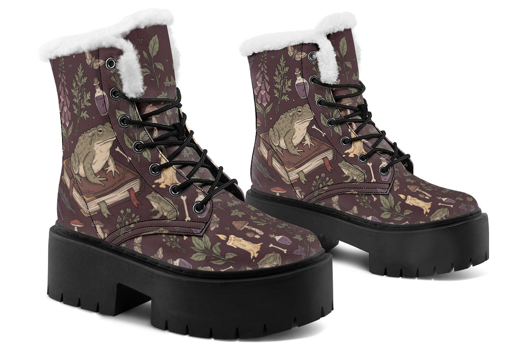 Toad Crypt Platform Winter Boots
