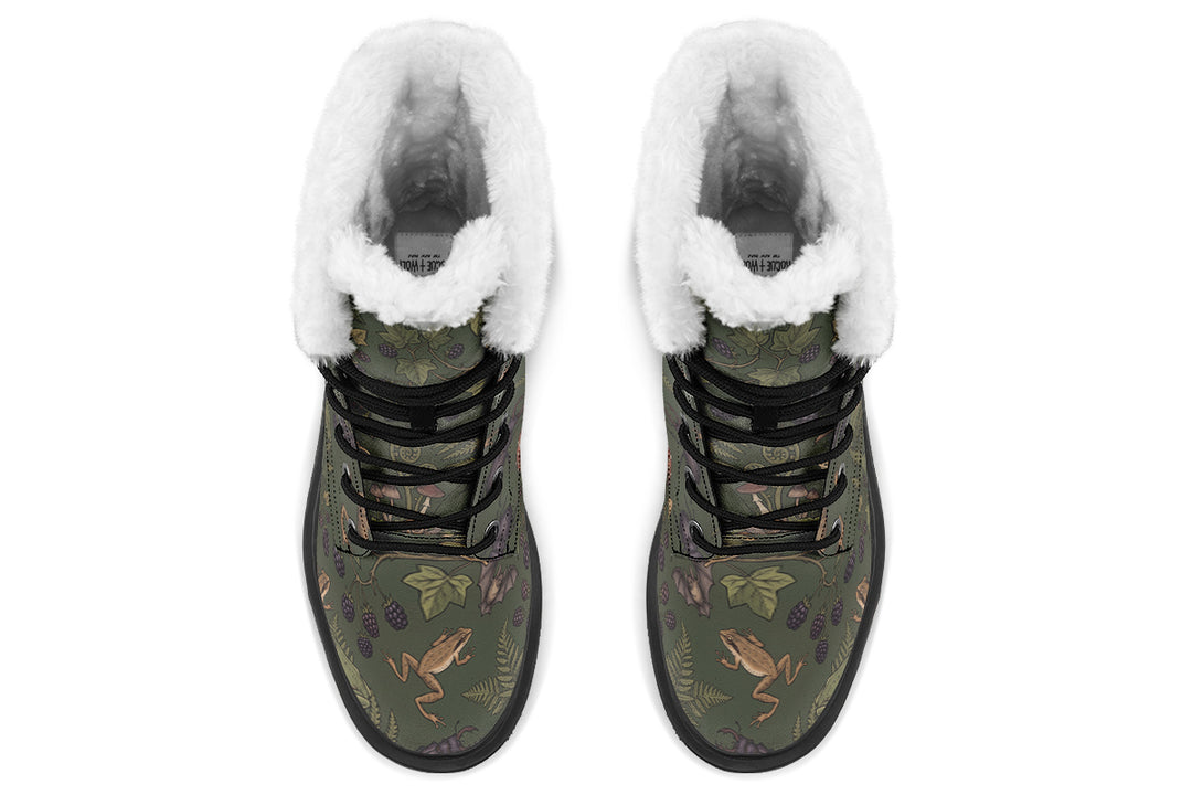 Toadstool Manor Platform Winter Boots