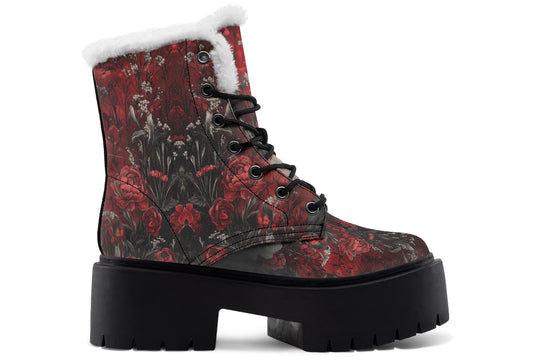 Twilight Cat Platform Winter Boots