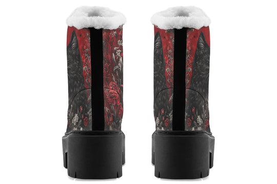 Twilight Cat Platform Winter Boots