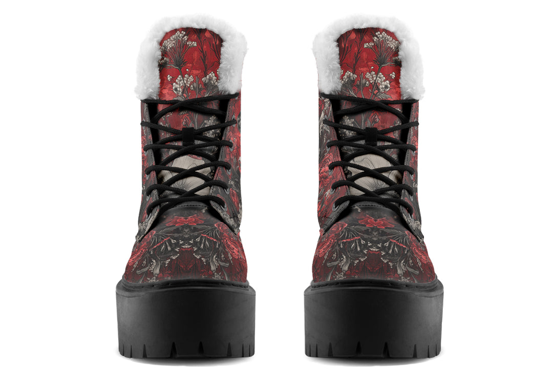 Twilight Cat Platform Winter Boots