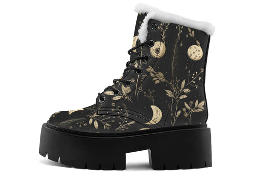 Twilight Garden Platform Winter Boots