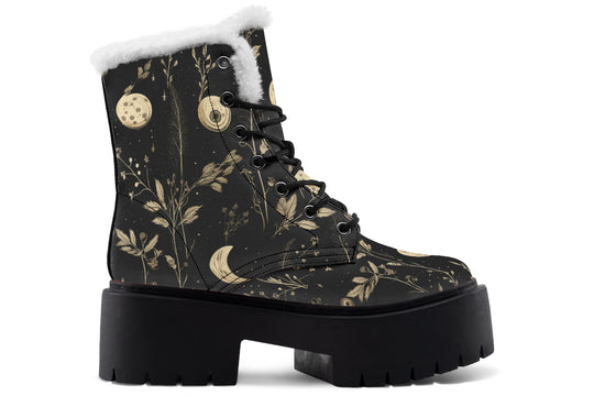 Twilight Garden Platform Winter Boots