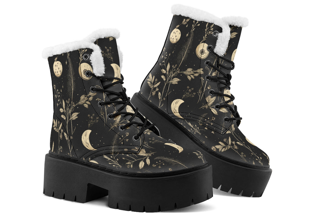 Twilight Garden Platform Winter Boots