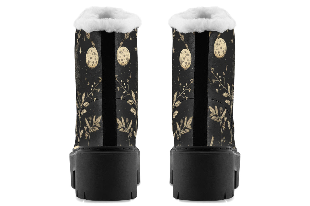 Twilight Garden Platform Winter Boots