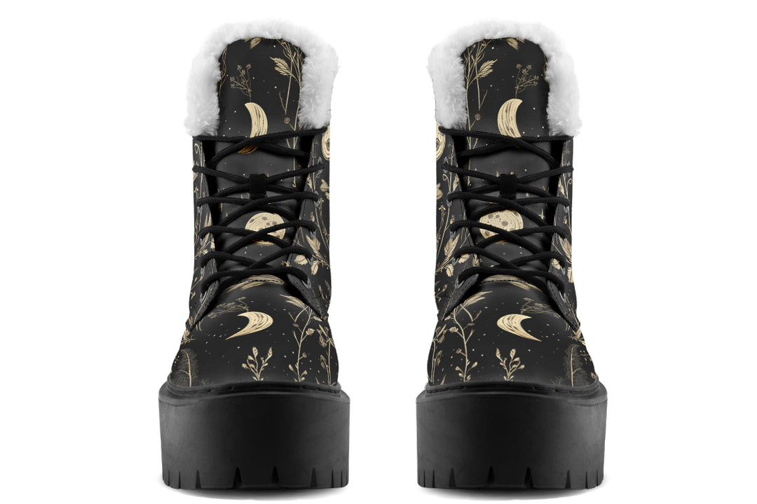 Twilight Garden Platform Winter Boots