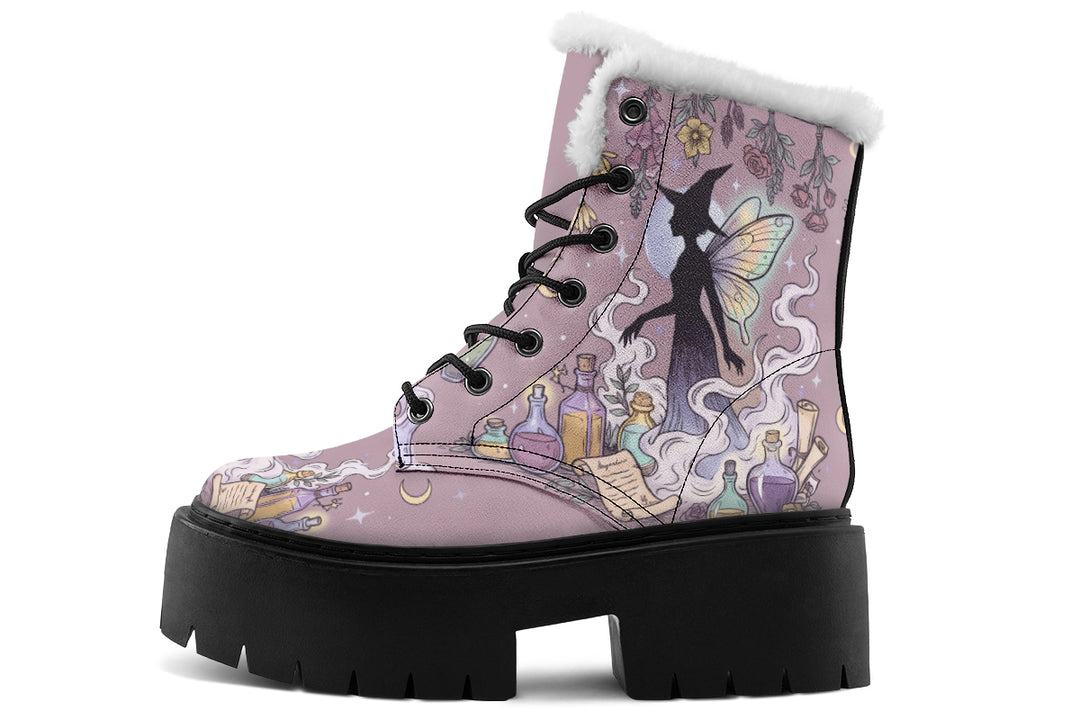 Vapor Pixie Platform Winter Boots