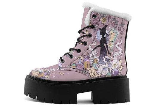 Vapor Pixie Platform Winter Boots