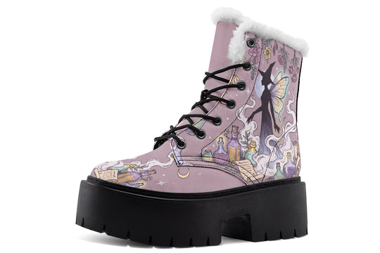 Vapor Pixie Platform Winter Boots