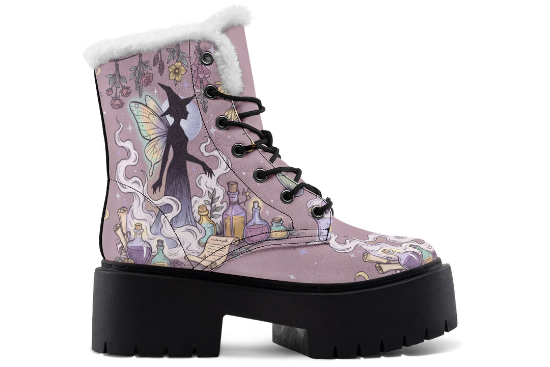 Vapor Pixie Platform Winter Boots