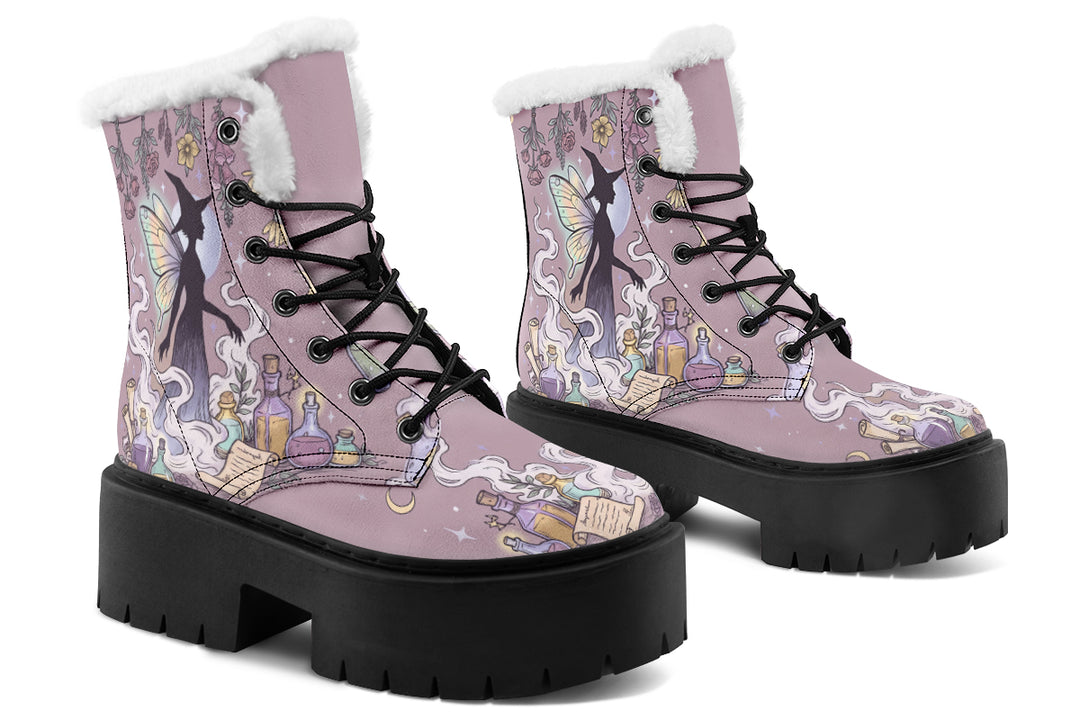 Vapor Pixie Platform Winter Boots