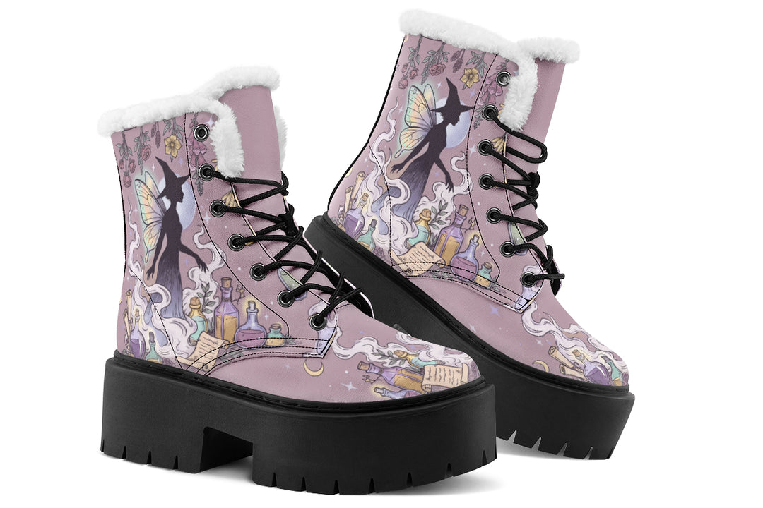 Vapor Pixie Platform Winter Boots