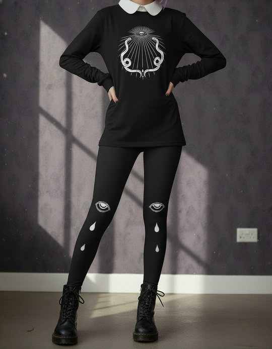 Serpents’ Gaze Long Sleeve Tee