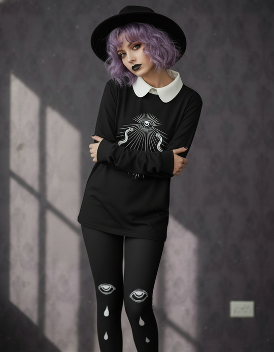Serpents’ Gaze Long Sleeve Tee