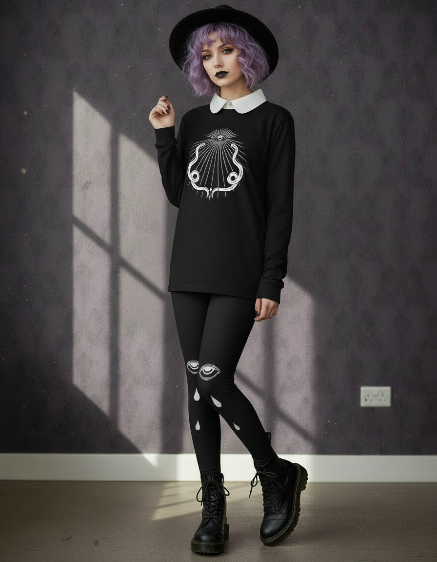 Serpents’ Gaze Long Sleeve Tee