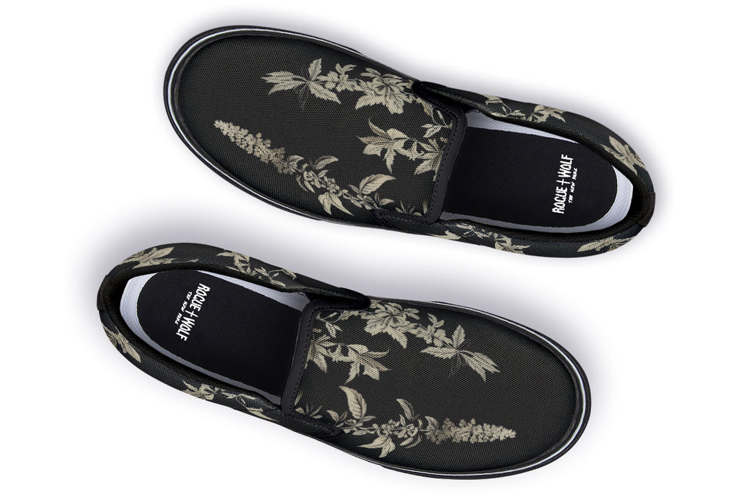 Black Night Ivy Slipons