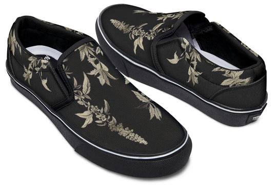 Black Night Ivy Slipons