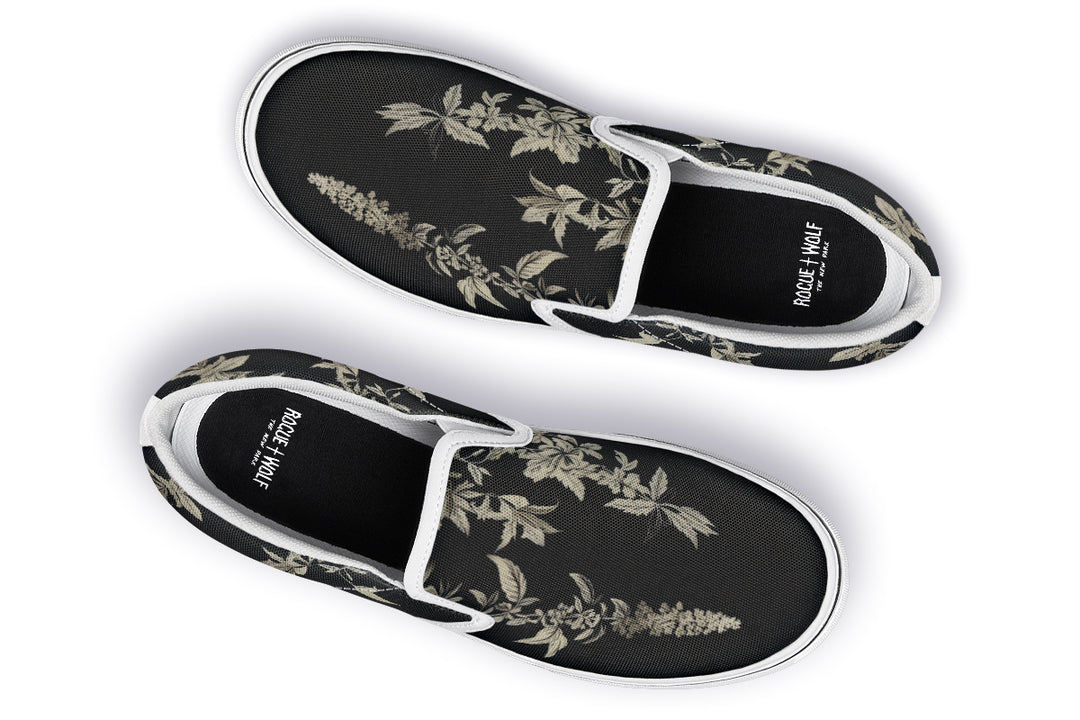 Black Night Ivy Slipons