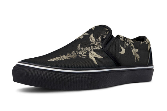 Black Night Ivy Slipons