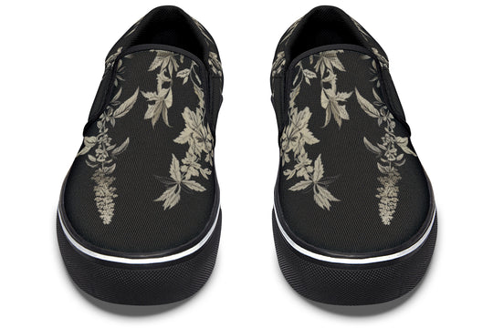 Black Night Ivy Slipons