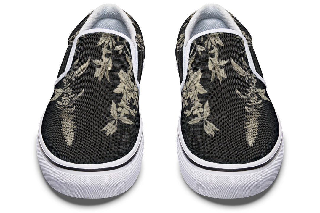 Black Night Ivy Slipons