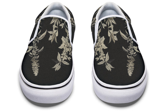 Black Night Ivy Slipons