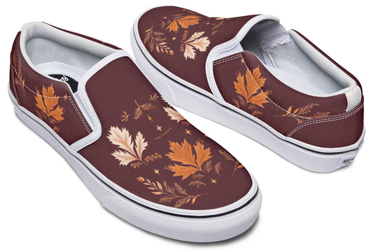 Oxblood Autumnalis Slipons