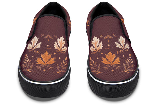 Oxblood Autumnalis Slipons