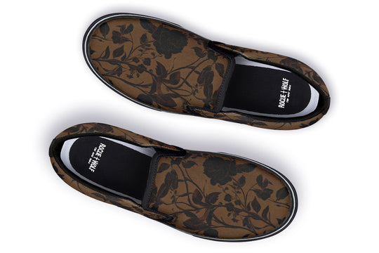 Sepia Rose Romance Slipons