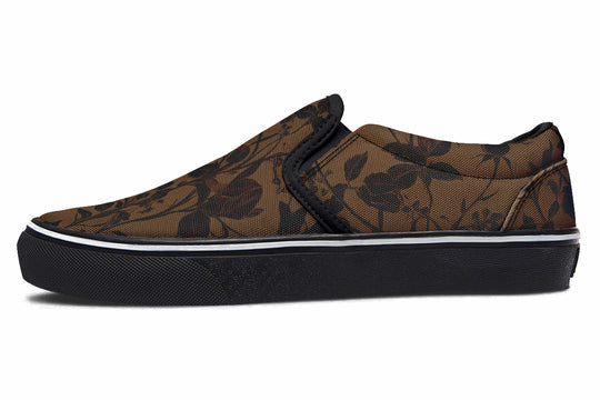 Sepia Rose Romance Slipons