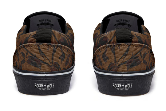 Sepia Rose Romance Slipons