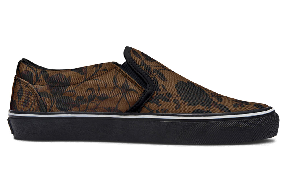 Sepia Rose Romance Slipons