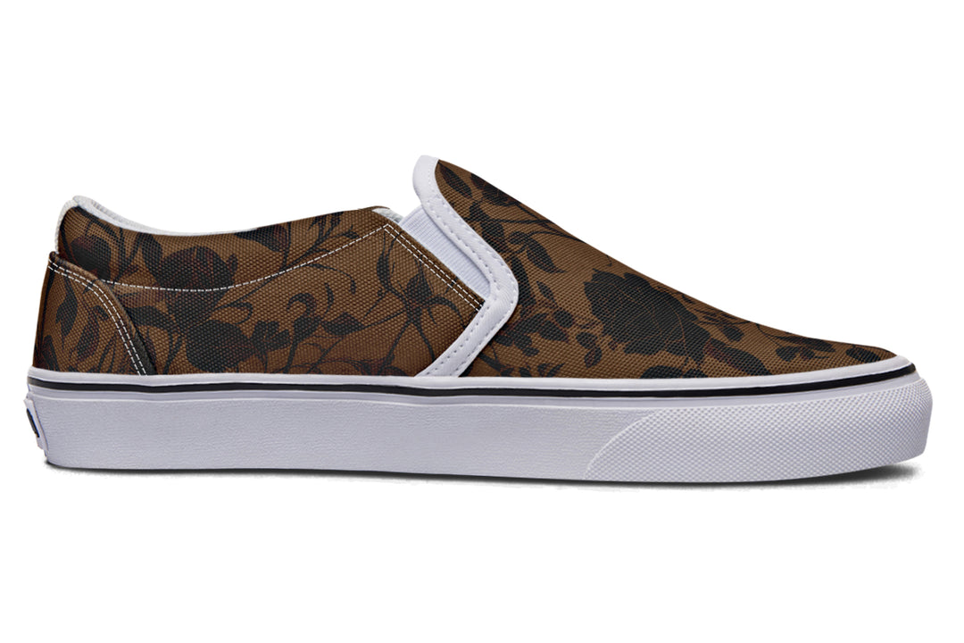 Sepia Rose Romance Slipons